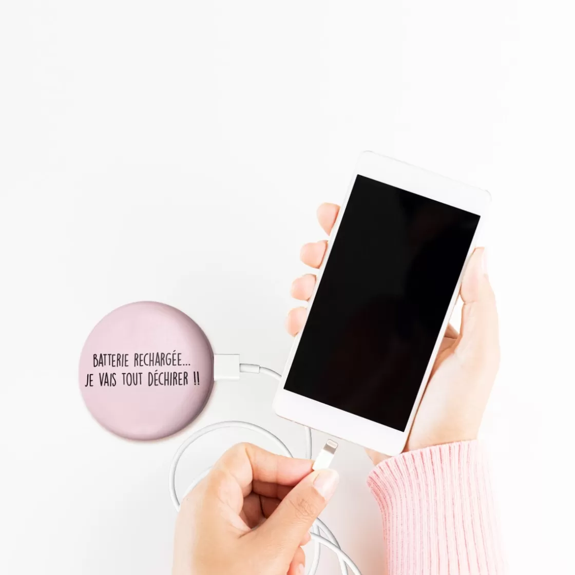 La Chaise Longue Accessoires | Accessoires Smartphone-BATTERIE DE SECOURS MIROIR 3000 MAH