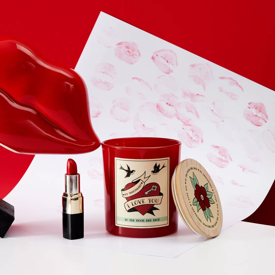 La Chaise Longue Senteurs-BOUGIE BIJOU TATOO LOVE