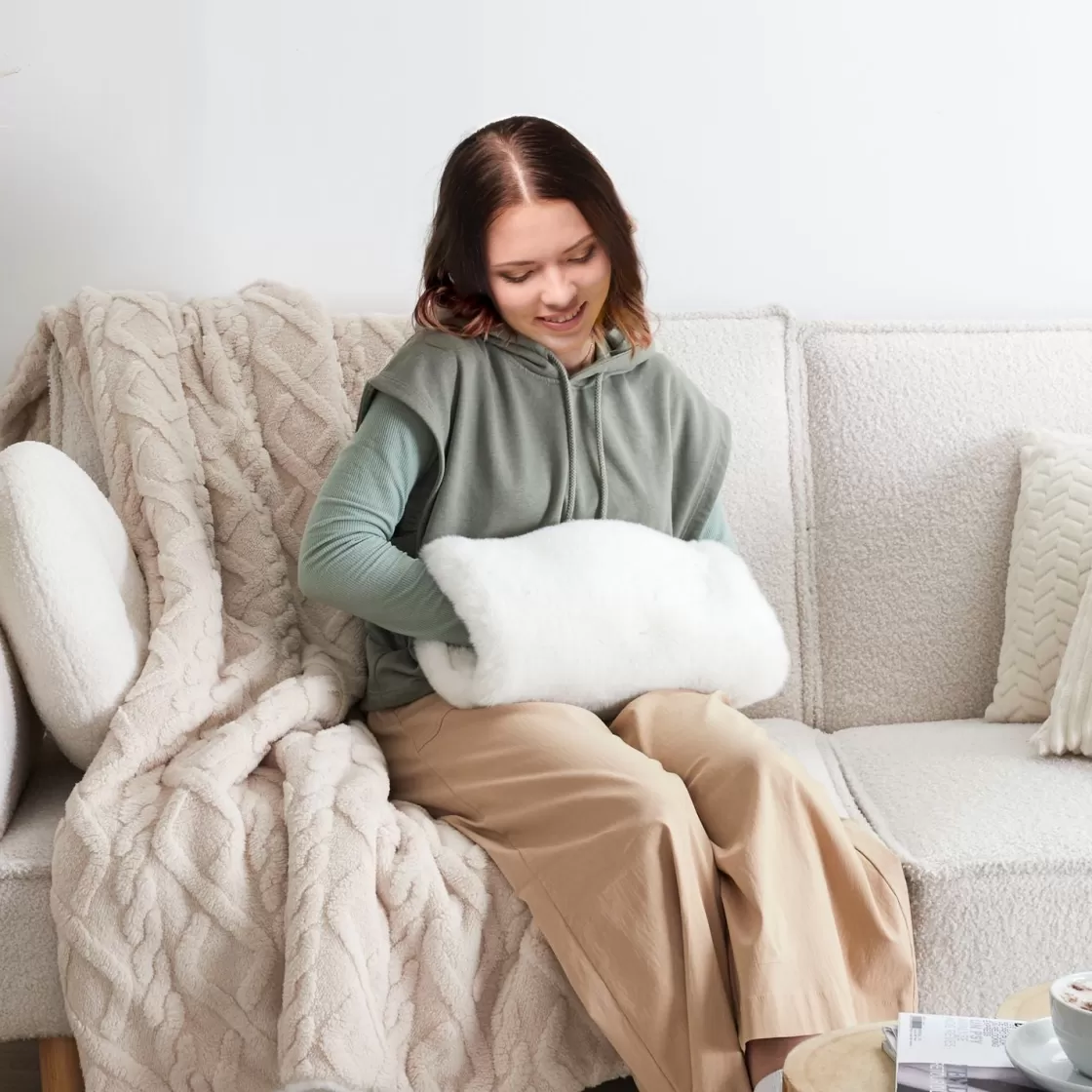 La Chaise Longue Cocoon-BOUILLOTTE MANCHON COSY TIME