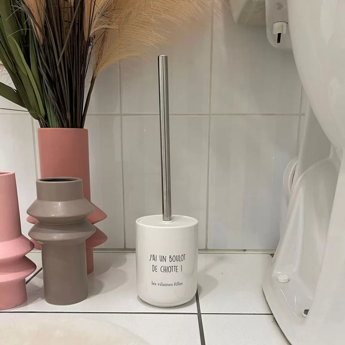 La Chaise Longue Salle De Bain-BROSSE WC VIS MA VIE