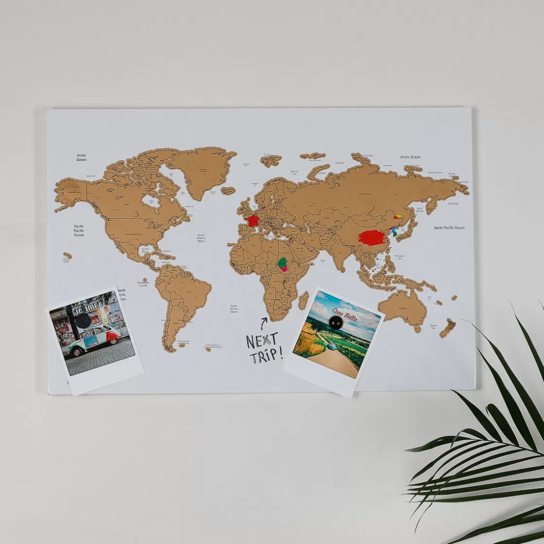 La Chaise Longue Loisirs & Entretien-CARTE MAGNETIQUE A GRATTER BLANCHE