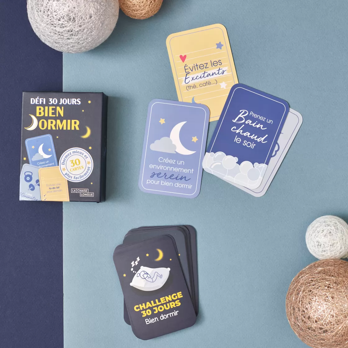 La Chaise Longue Jeux-CARTES CHALLENGE BIEN DORMIR