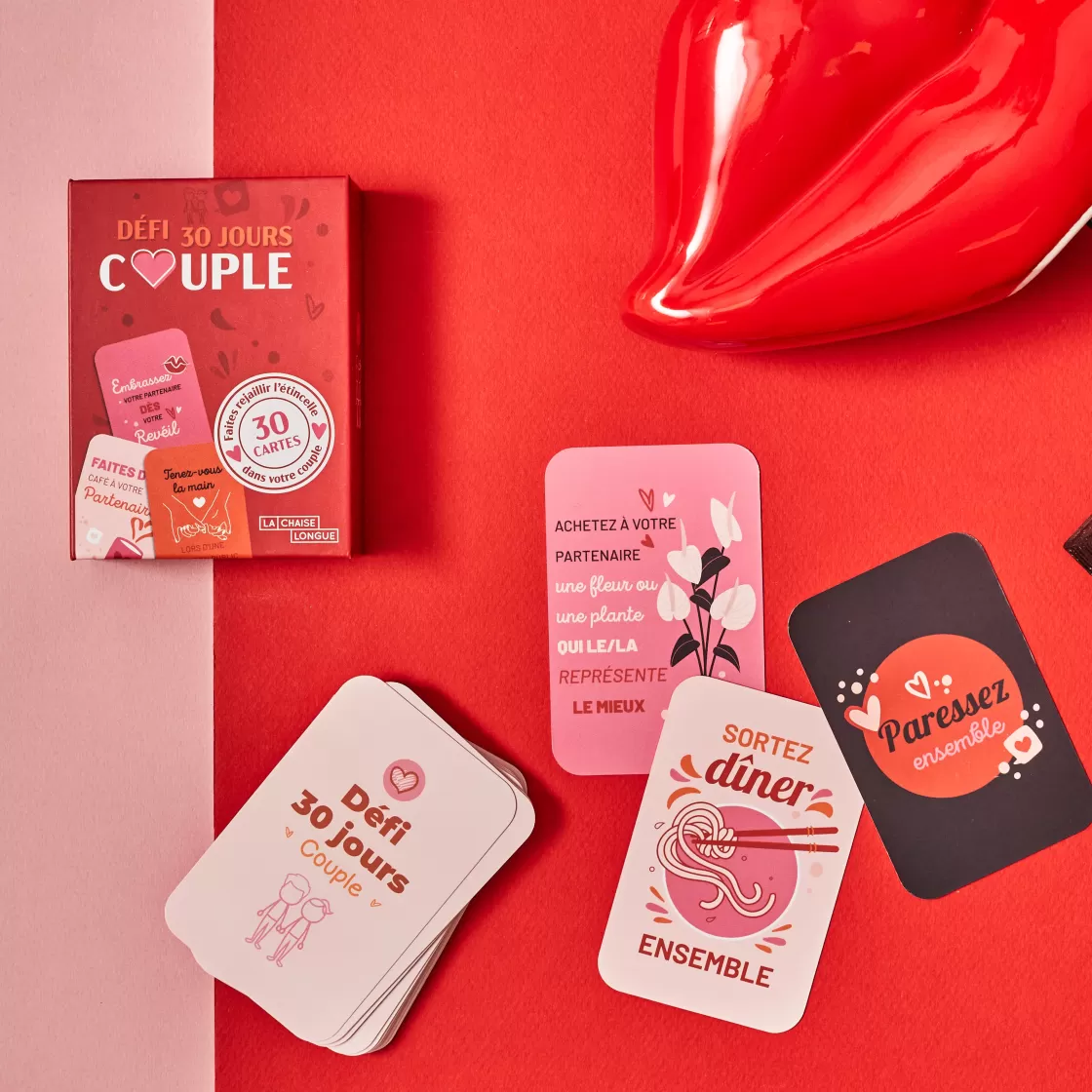 La Chaise Longue Jeux-CARTES CHALLENGE COUPLE