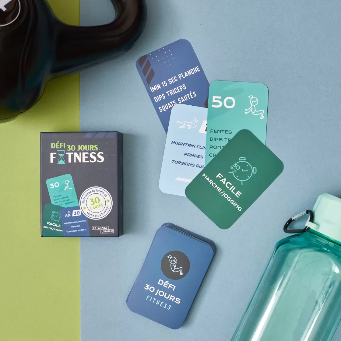 La Chaise Longue Jeux-CARTES CHALLENGE FITNESS