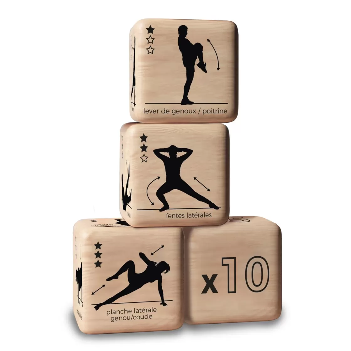 La Chaise Longue Fitness-COFFRET 8 DES EXERCICES YOGA ET FITNESS