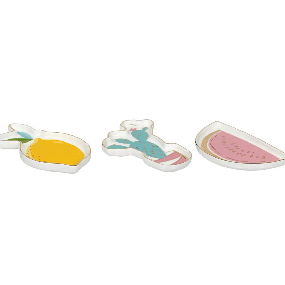 La Chaise Longue Déco-COFFRET DE 3 VIDES POCHES LIFE IS GREEN