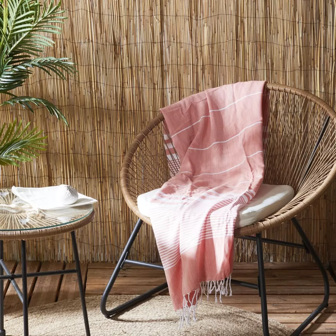 La Chaise Longue Massage & Relaxation | Beauté & Soin-COFFRET FOUTA BALI ORANGE