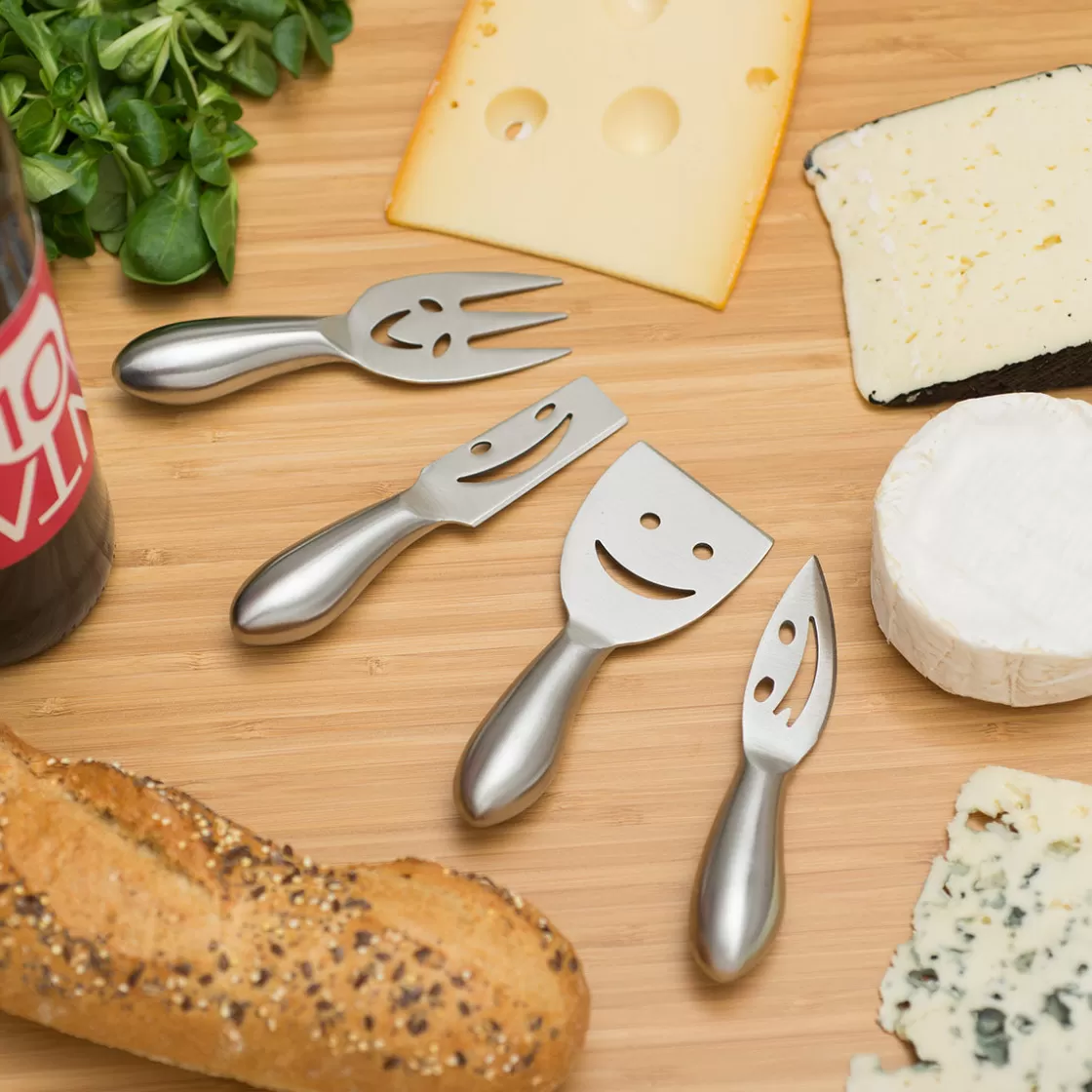 La Chaise Longue Art De La Table | Accessoires-COUTEAUX A FROMAGE HAPPY