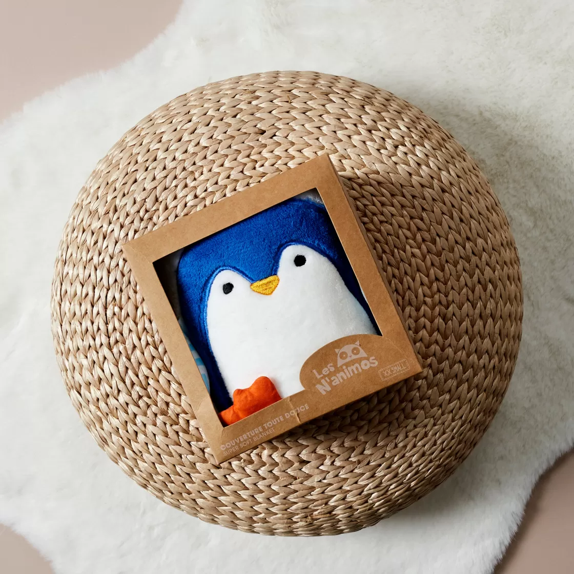 La Chaise Longue Cadeaux De Naissance | Cocoon-COUVERTURE PINGOUIN