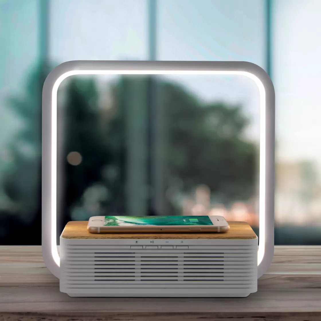 La Chaise Longue Son & Musique | Son & Musique-ENCEINTE BT CHARGEUR LAMPE LED
