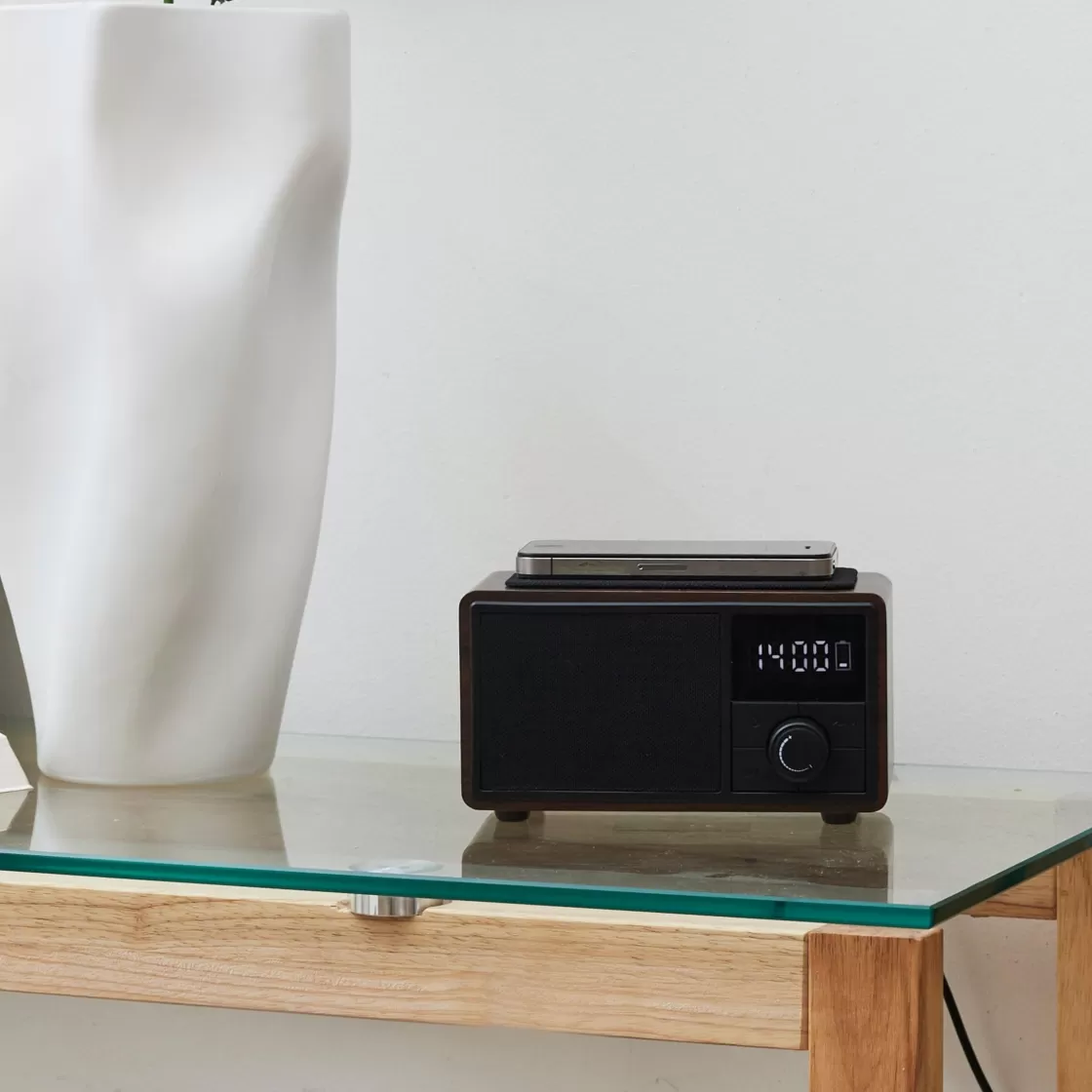La Chaise Longue Son & Musique | Son & Musique-ENCEINTE CHARGEUR BOIS
