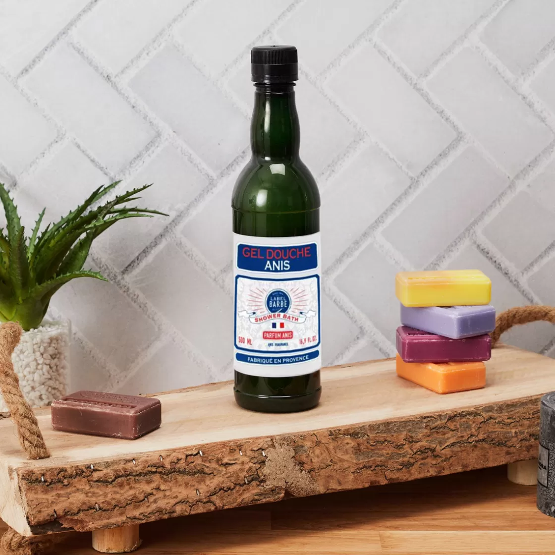 La Chaise Longue Beauté & Soin-GEL DOUCHE ANIS LABEL BARBE