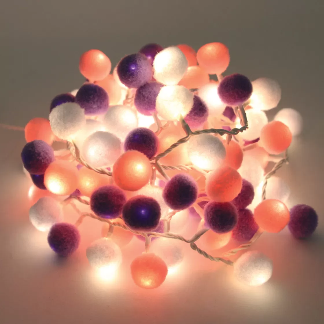 La Chaise Longue Déco Lumineuse | Déco-GUIRLANDE LUMINEUSE BOULES NORMA