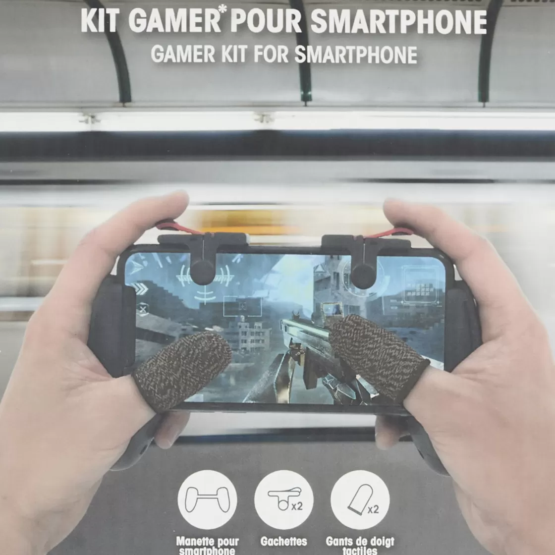 La Chaise Longue Accessoires | Accessoires Smartphone-KIT GAMER POUR SMARTPHONE