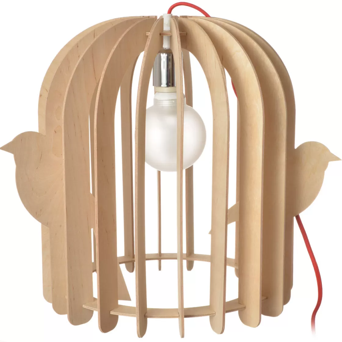 La Chaise Longue Luminaire-LAMPE CAGE A OISEAUX