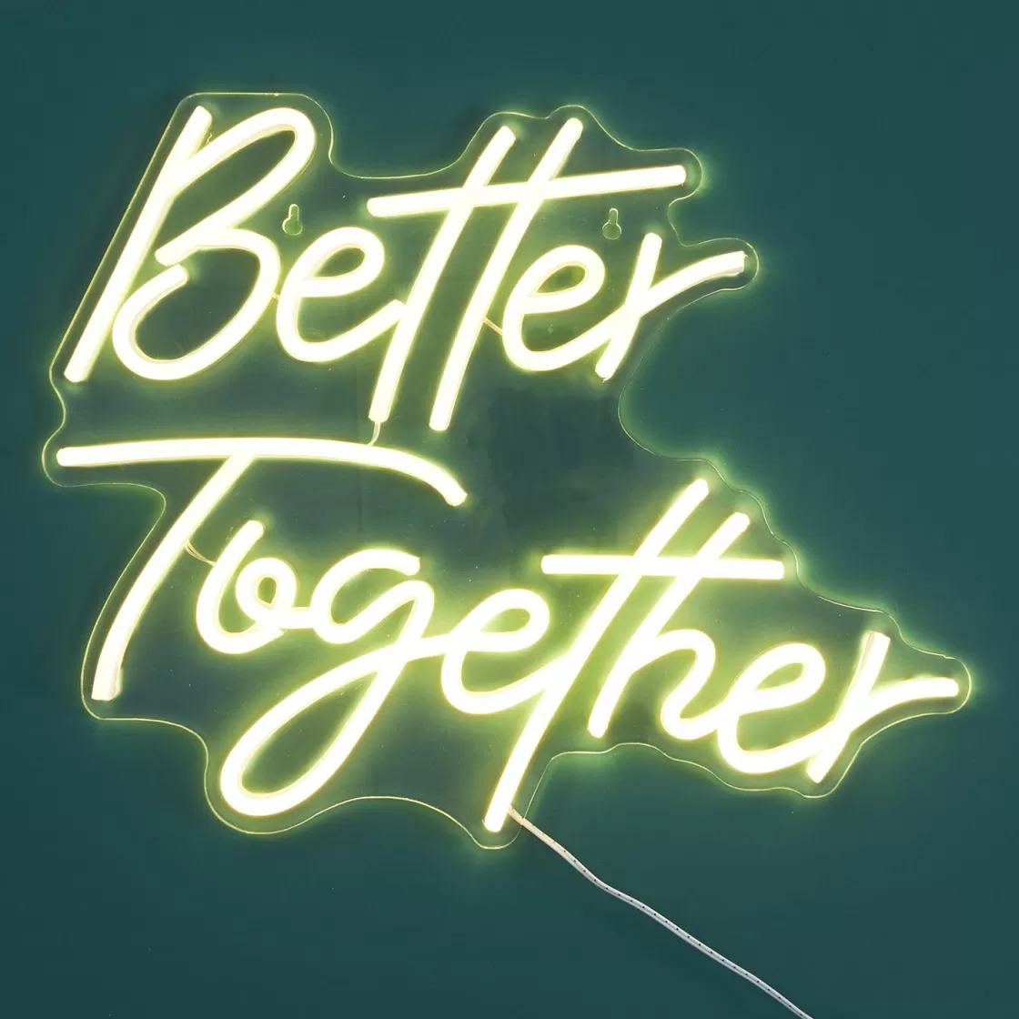 La Chaise Longue Déco Lumineuse | Déco-LAMPE EFFET NEON BETTER TOGETHER