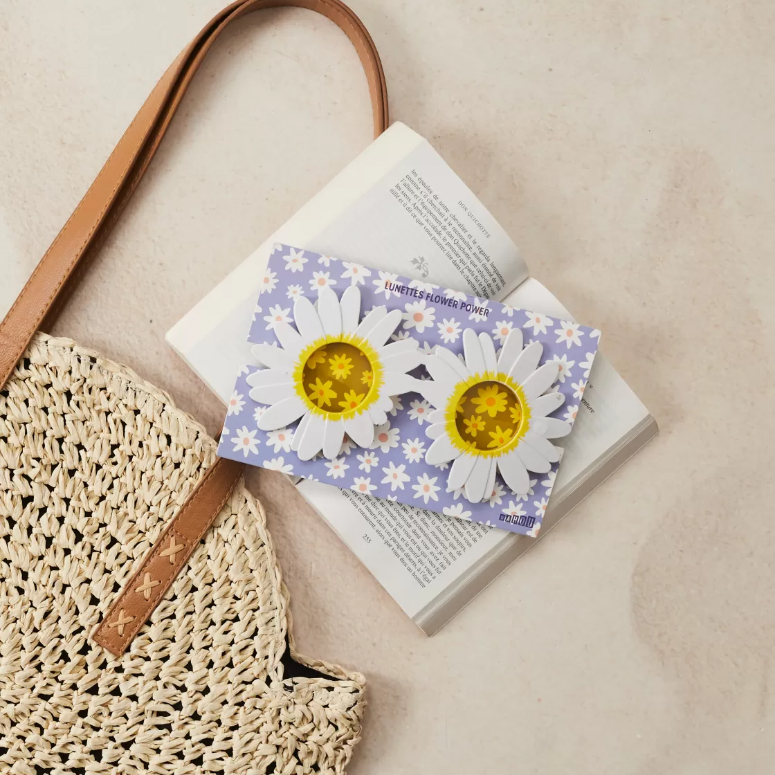 La Chaise Longue Accessoires-LUNETTES FLOWER POWER