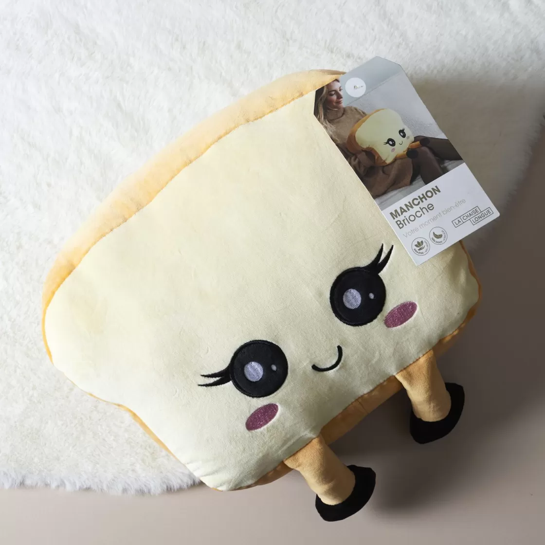 La Chaise Longue Cocoon-MANCHON BRIOCHE
