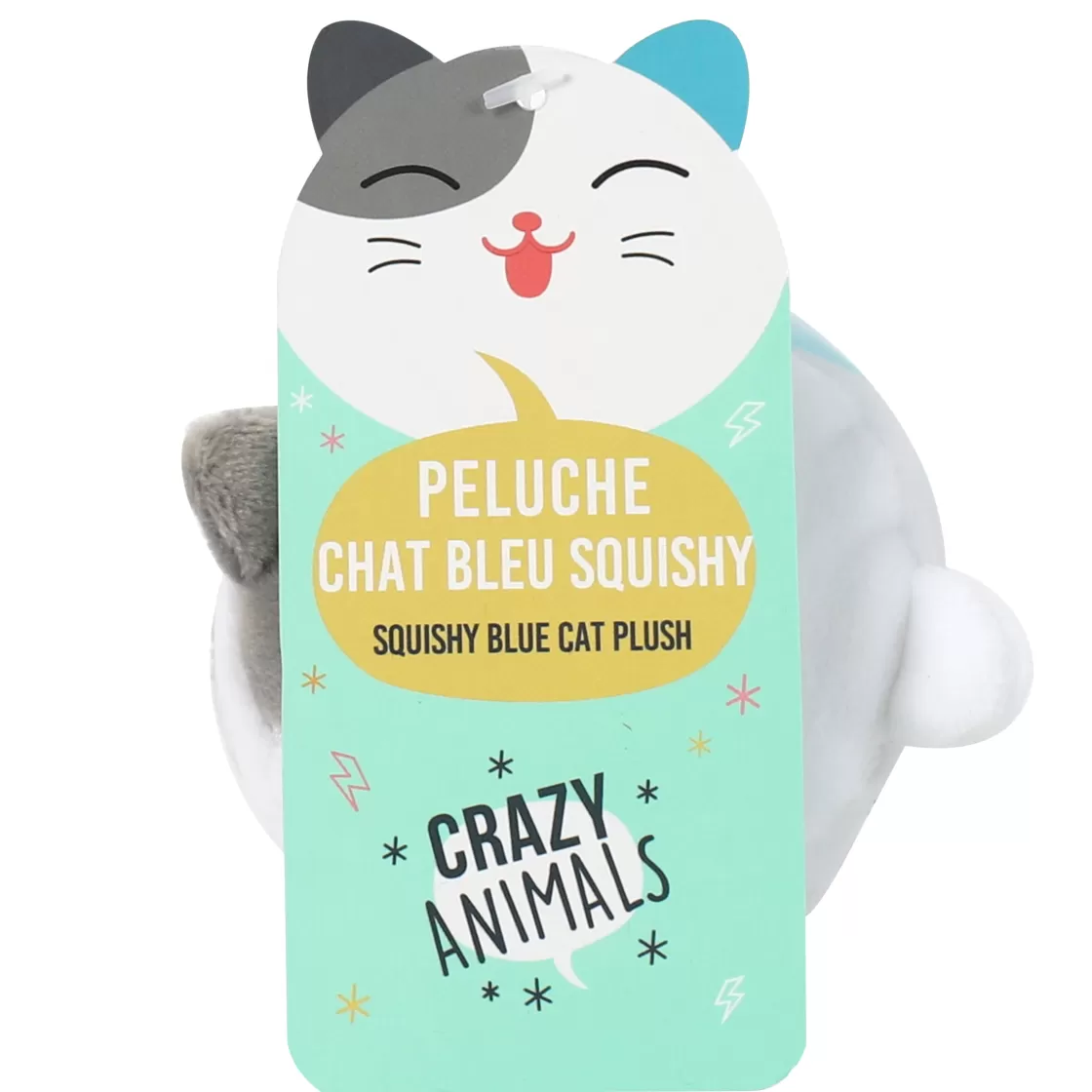 La Chaise Longue Cocoon-MINI SQUISHY CHAT BLEU