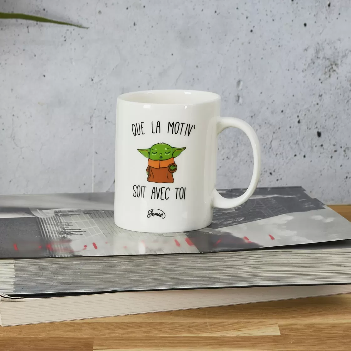 La Chaise Longue Thé & Café-MUG QUE LA MOTIV SOIT AVEC MOI