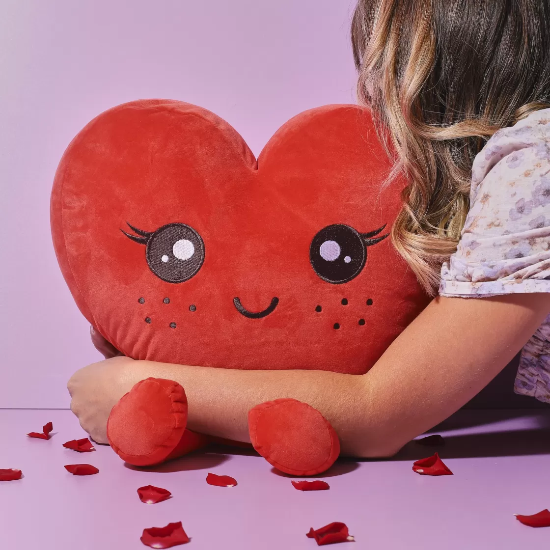 La Chaise Longue Cocoon-PELUCHE CŒUR SWEETY