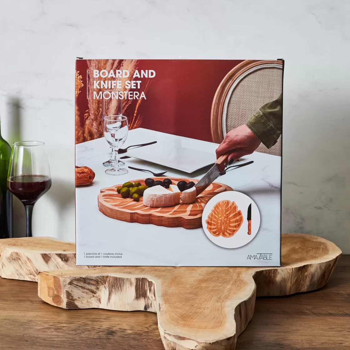 La Chaise Longue Accessoires | Accessoires De Cuisine-PLANCHE MONSTERA
