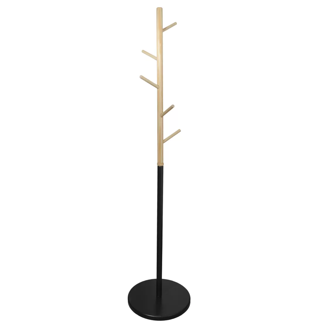 La Chaise Longue Mobilier-PORTE MANTEAU MIKO NOIR