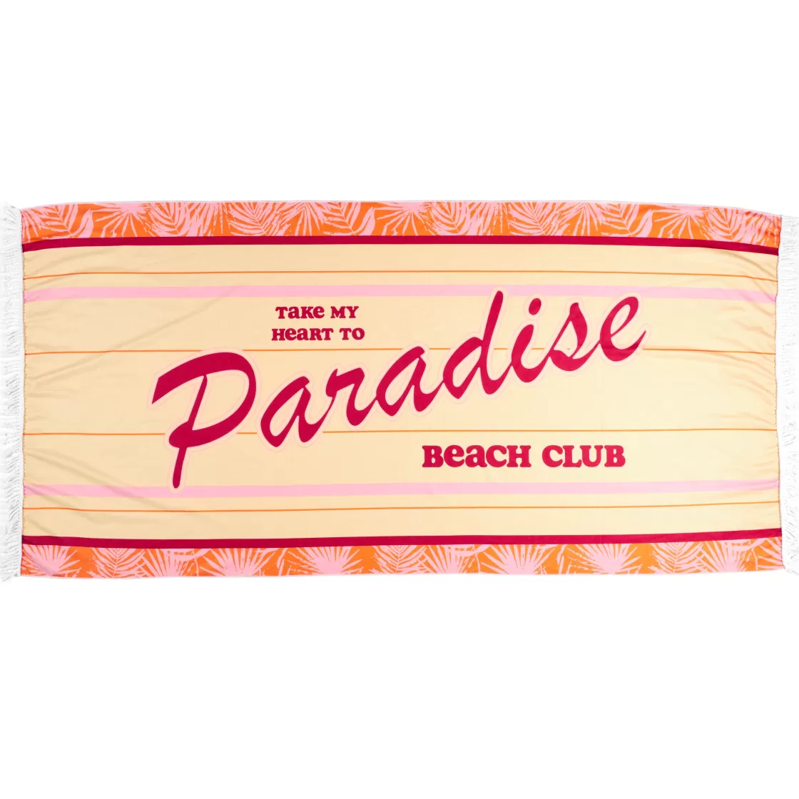 La Chaise Longue Piscine & Plage-SERVIETTE DE PLAGE PARADISE