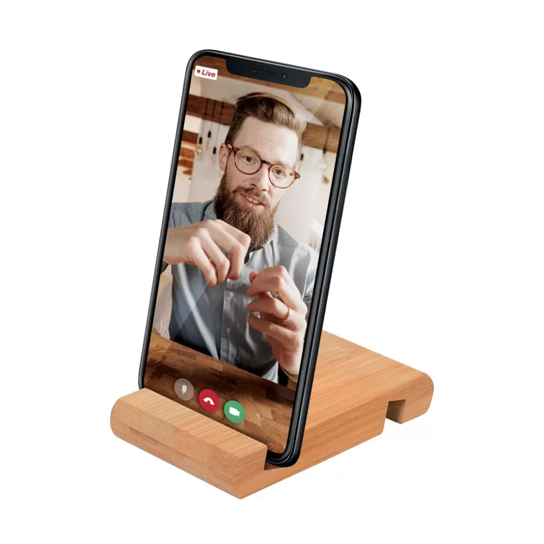La Chaise Longue Accessoires | Accessoires Smartphone-SUPPORT SMARTPHONE ET TABLETTE BOIS