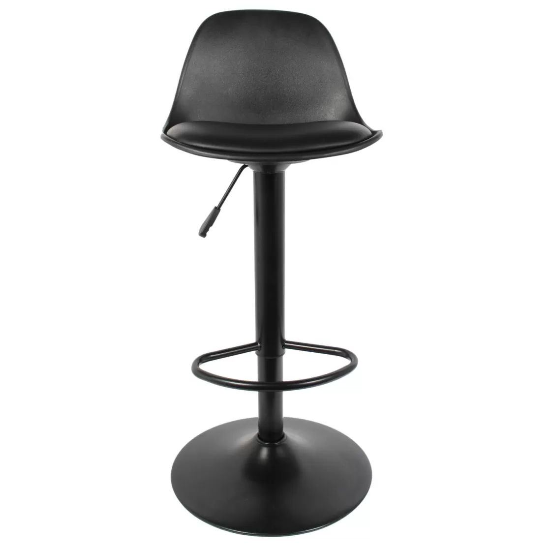 La Chaise Longue Mobilier-TABOURET DE BAR ISAK NOIR - Lot de 2