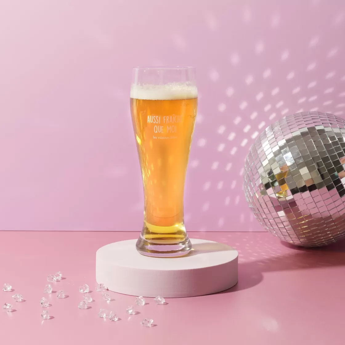 La Chaise Longue Pique-nique & Barbecue-VERRE A BIERE AUSSI FRAICHE QUE MOI