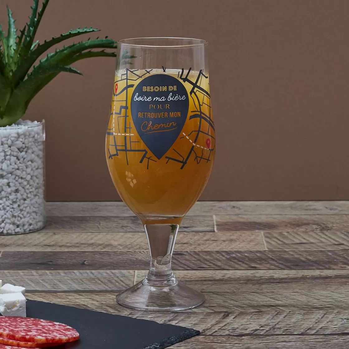 La Chaise Longue Pique-nique & Barbecue | Boissons & Cocktails-VERRE A BIERE MAGIQUE