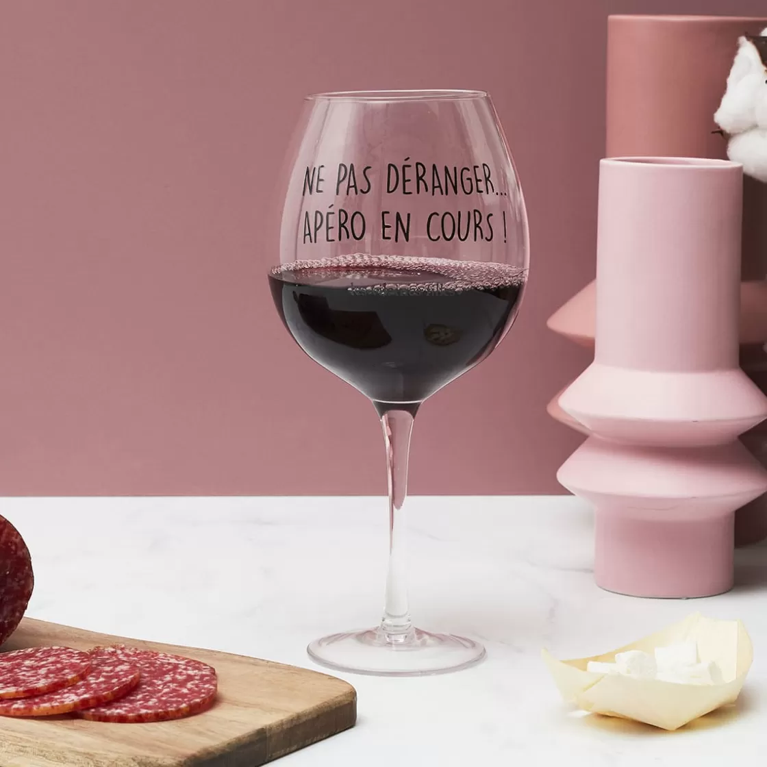 La Chaise Longue Vin & Champagne-VERRE A VIN 75 CL APERO EN COURS