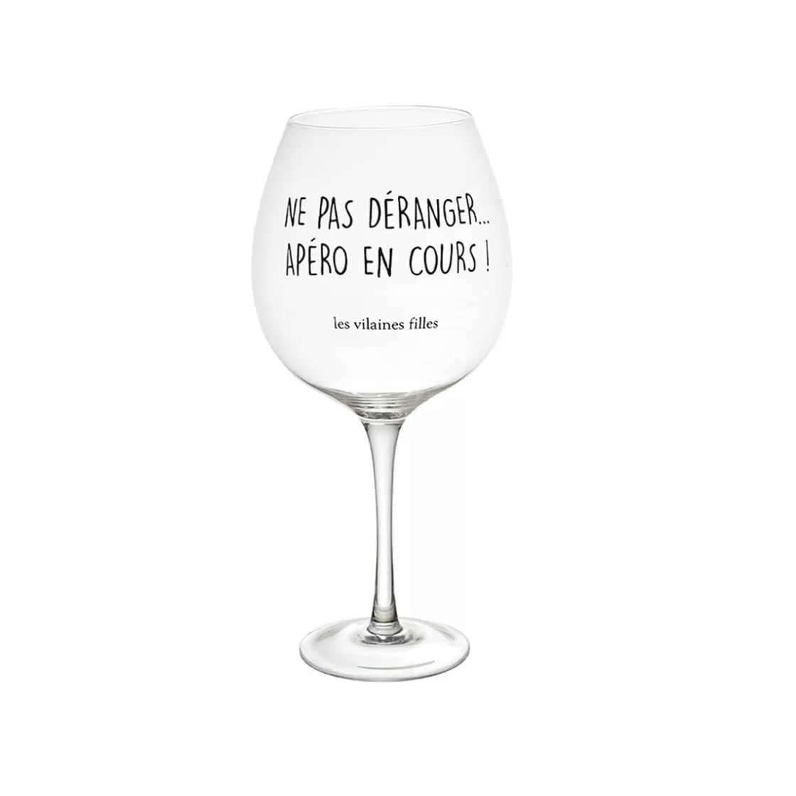 La Chaise Longue Vin & Champagne-VERRE A VIN 75 CL APERO EN COURS